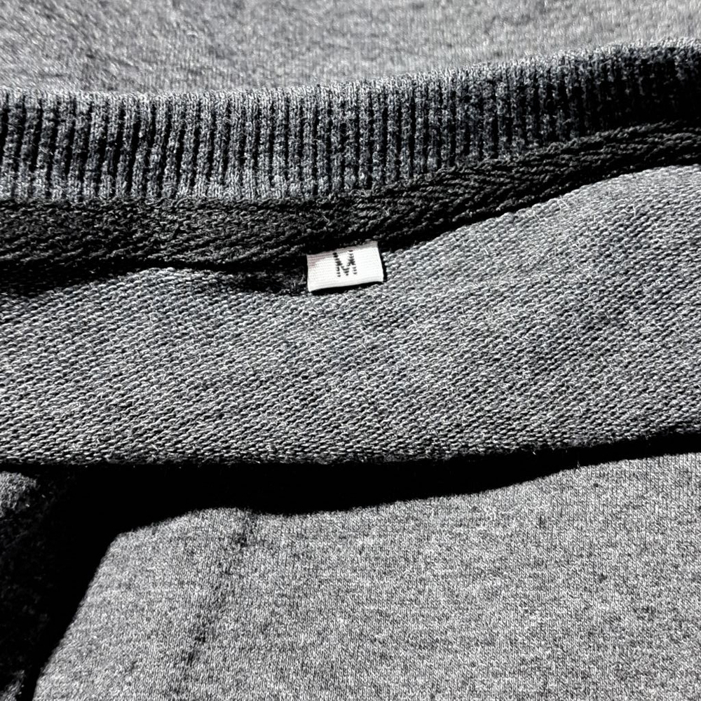 Women's Unbranded Sweatshirt Size M Gray - Picture 3 of 4
